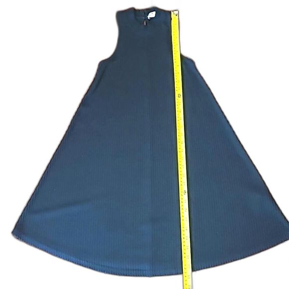 Hollister Micro Mini Dress Swing Flowy Sleeveless Mock Neck Racer Back Key Hole - Picture 13 of 16